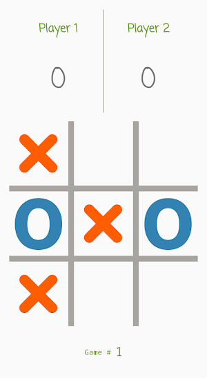 Tic Tac Toe Casual Game : 2 Player & CPU Mode Screenshot 3