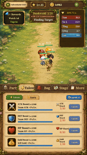Elemental Summoner: Idle RPG Screenshot 2