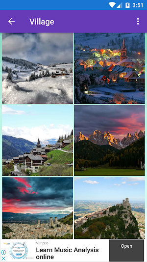 Field, Town, Village Wallpapers Screenshot 0