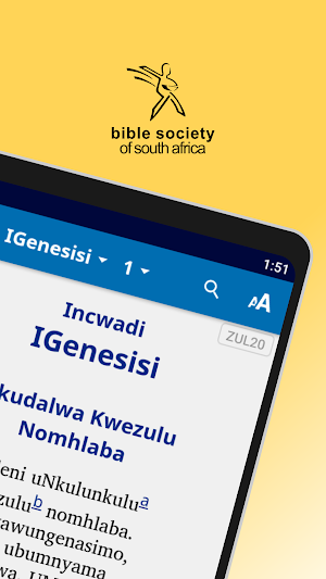 The Bible in IsiZulu - Zulu Bibles Screenshot 1