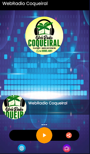 Web Radio Coqueiral Screenshot 0
