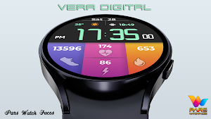 Vera Digital Watch Face Screenshot 3