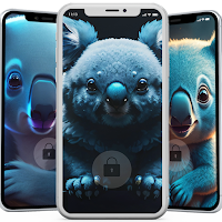 Blue Koala Wallpaper