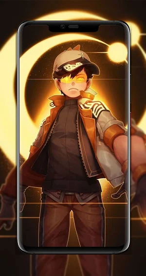 Wallpaper Boboi-Boy Galaxy HD Screenshot 1