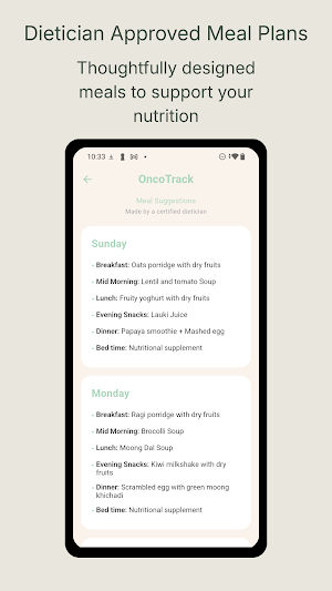 OncoTrack Screenshot 2