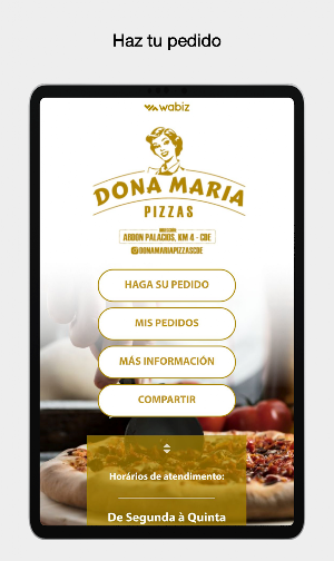 Dona Maria Pizzas Cde Screenshot 3