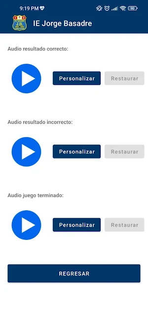 IE Jorge Basadre Screenshot 3