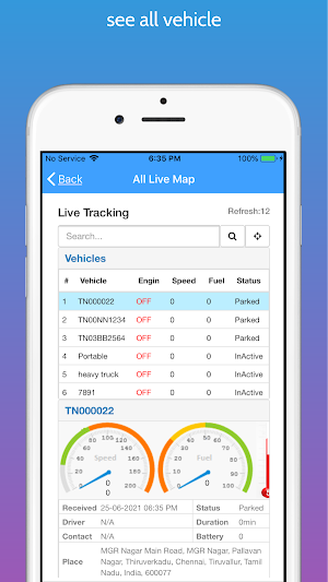 RapidGPS Advanced GPS Tracker Screenshot 3