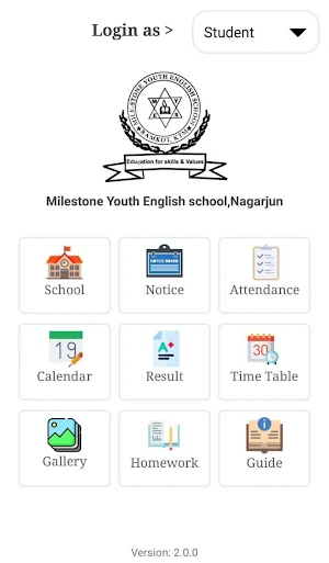 Milestone Youth English school Screenshot 3