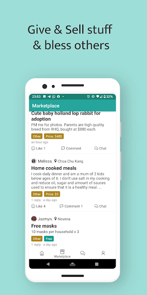 GoodHood.SG - Connect with verified neighbours. Screenshot 3