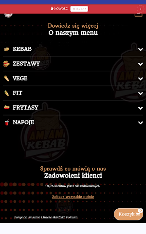 Am Am Kebab Milanówek Screenshot 2
