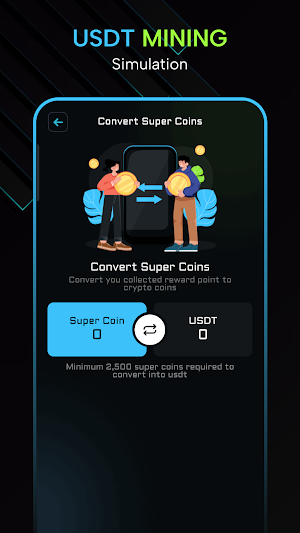 USDT Mining Simulation Screenshot 3