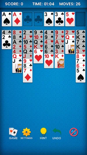 Freecell Solitaire Screenshot 1