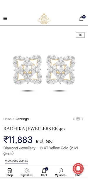 Radhika Jeweller Screenshot 1
