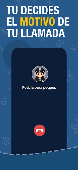 Policía para peques - Llamada Screenshot 2