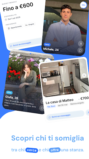 Mate: trova casa e coinquilini Screenshot 2