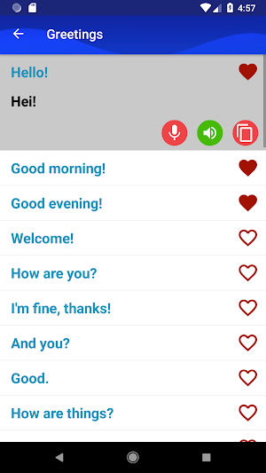 Learn  Norwegian Fast and Free Screenshot 1