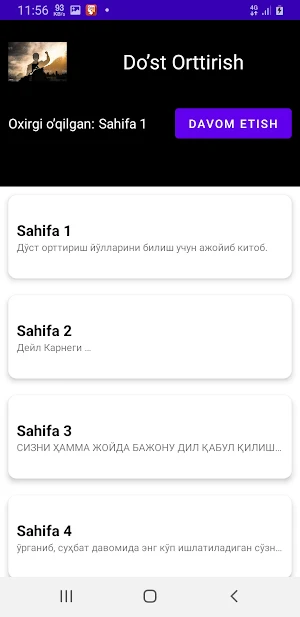 Do'st Orttirish Screenshot 1