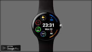 Digital Muran Watch Face Screenshot 3
