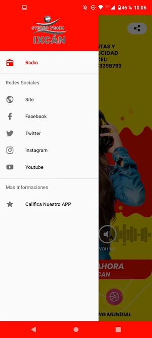 Radio Stereo Vision Ixcan Screenshot 0