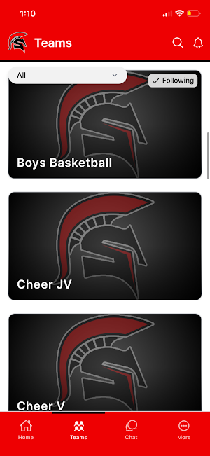 Southern Spartans Athletics Screenshot 1