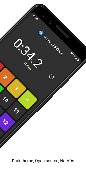 Game of Fifteen: 15 puzzle with Flutter Screenshot 3
