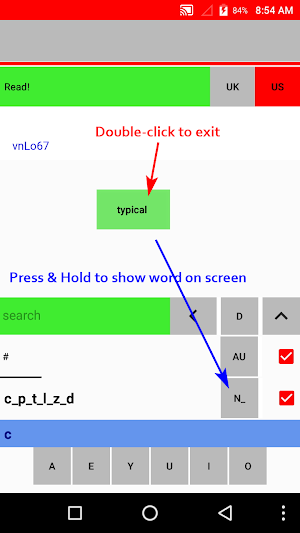 My Vocabulary Screenshot 2