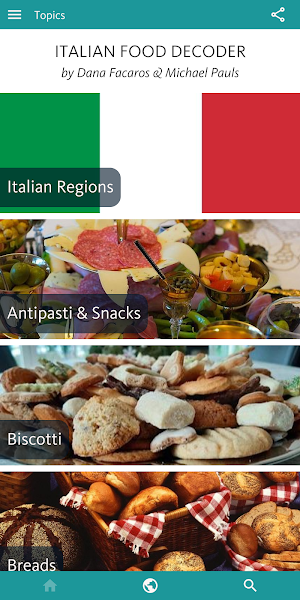 Italian Food Decoder Screenshot 0