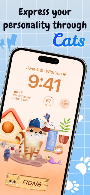 DIY Cat Language Wallpaper Screenshot 1
