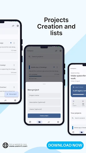 Project Tracker - Task Manager Screenshot 2