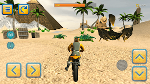 Desert Motorbike Driving 3D Screenshot 1
