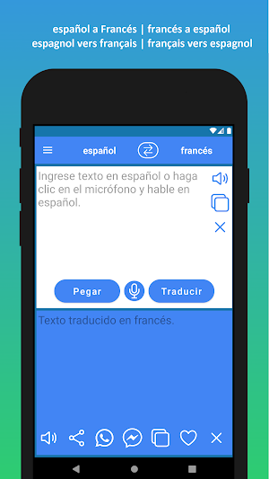 Spanish French Translator Screenshot 0