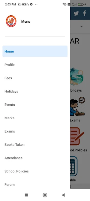 Sri Sarada High School Screenshot 2