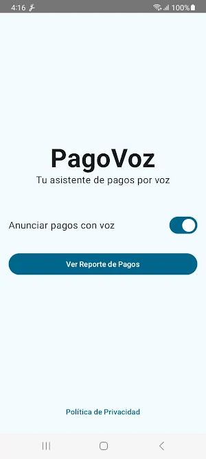PagoVoz Screenshot 0