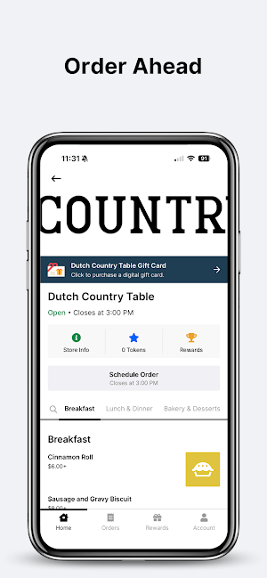 Dutch Country Table Screenshot 0