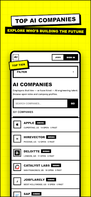 AIEngineer.Careers: AI Jobs Screenshot 2