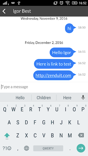 ZenduMessenger 2.0 Screenshot 2