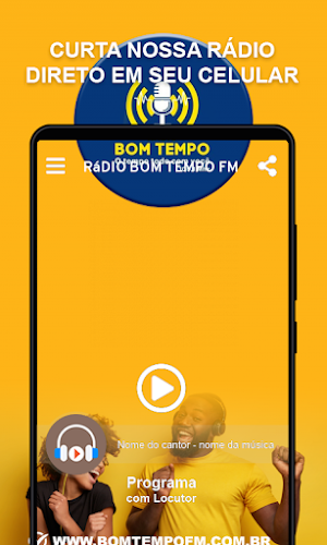 Rádio Bom Tempo FM Screenshot 0