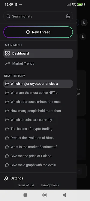 Agenticly: Crypto AI Analysis Screenshot 0