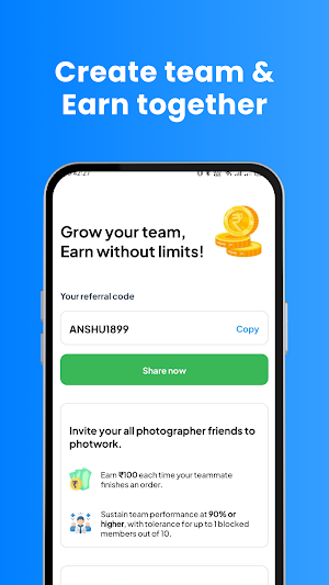 Photwork Partner App Screenshot 3