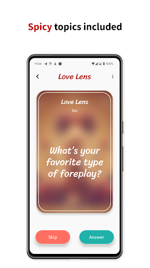 Love Lens: Card Game Quiz Screenshot 3