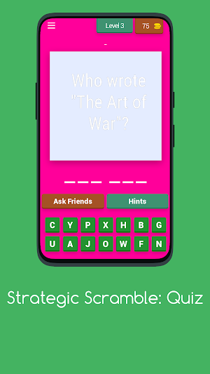 Strategic Scramble: Quiz Screenshot 0