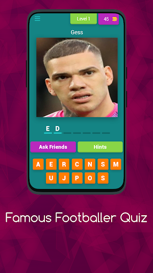 Famous Footballer Quiz Screenshot 0