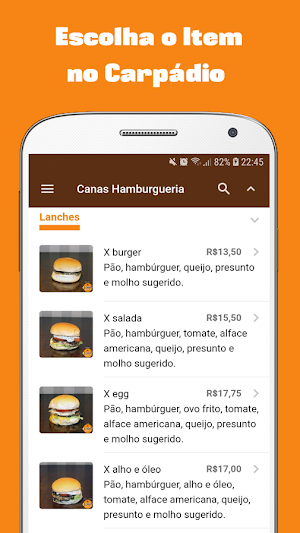 Canas Hamburgueria Screenshot 1