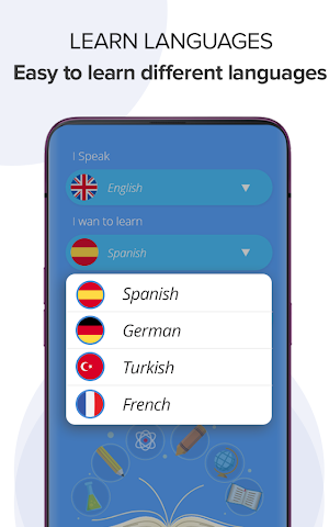 Learn languages - Free language Learning app Screenshot 1