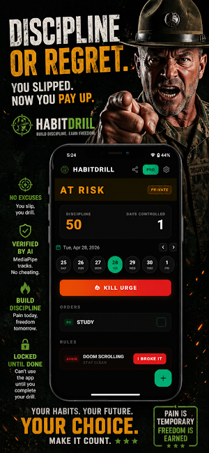 HabitDrill Screenshot 1