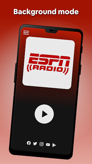 WEPN ESPN Radio Live Screenshot 1