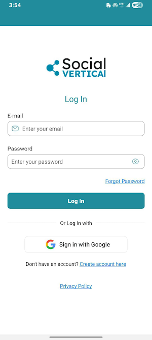 SocialVertical Screenshot 0