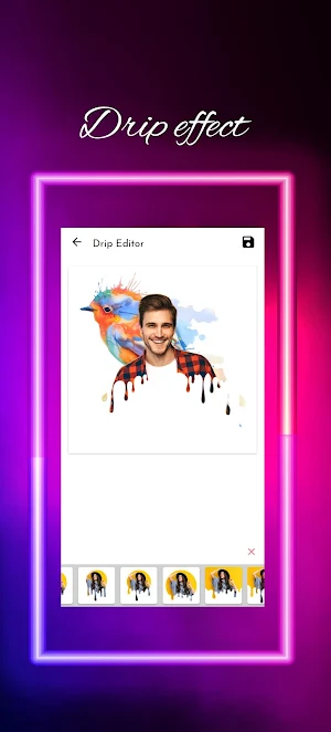 PixArt -Neon Drip Photo editor Screenshot 1
