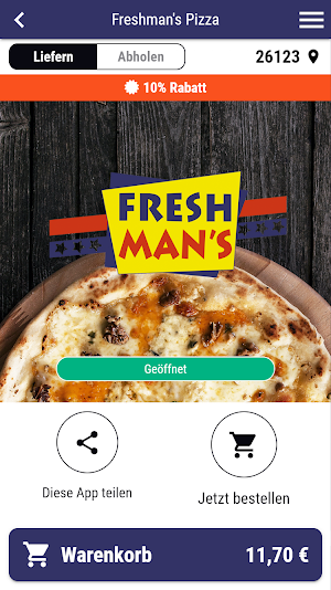 Freshman's Pizza Screenshot 0